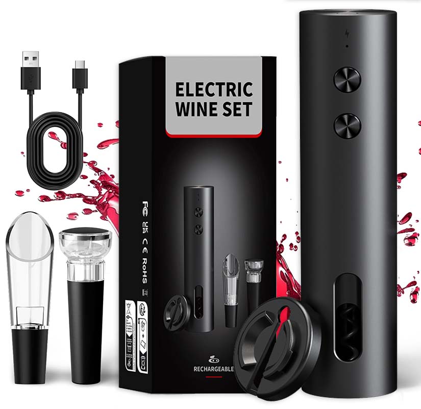 4-in-1 Electric Bottle Wine Op - đánh giá và giá Wine Opener Electric