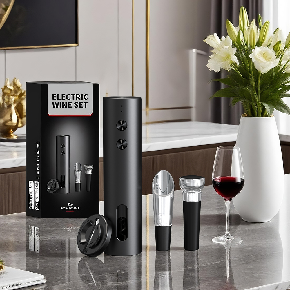 4-in-1 Electric Bottle Wine Op - đánh giá và giá Wine Opener Electric