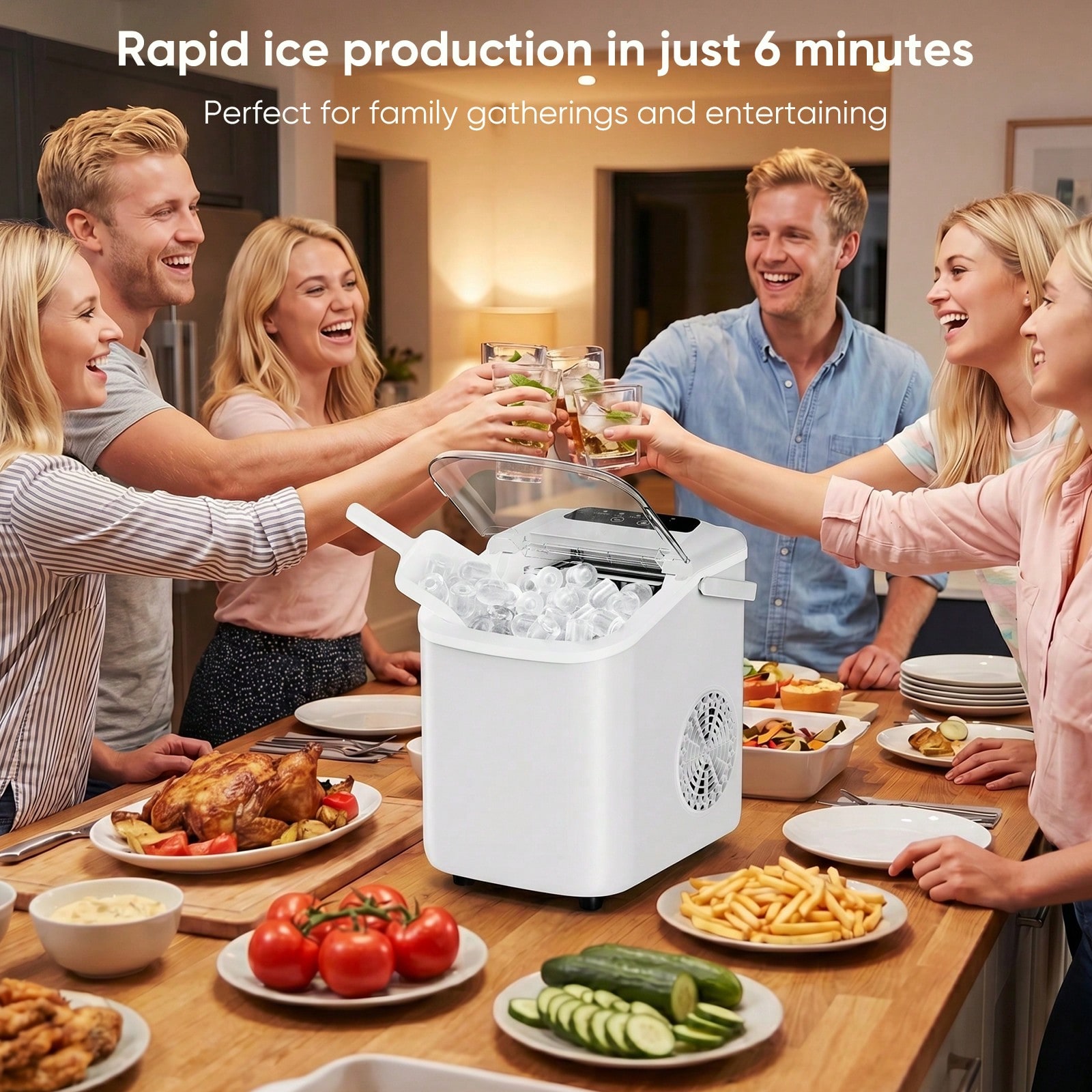 Nugget Ice Makers Countertop,  - đánh giá và giá Kitchen Appliances Green