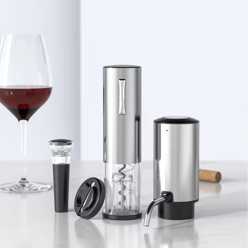 2024 New Design 4-in-1 Lithium - đánh giá và giá Wine Opener Electric