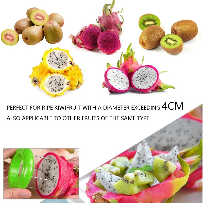 1/2PCS  Kiwi Peel Machine Kiwi - đánh giá và giá Kitchen Appliances Green
