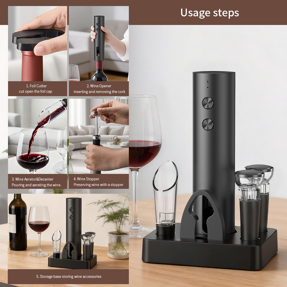 Electric Wine Bottle Opener Se - đánh giá và giá Wine Opener Electric