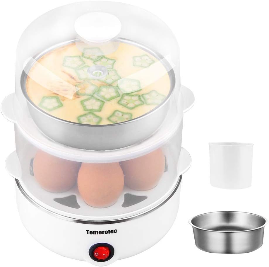 2-tier Egg Cooker Large 14 Egg - đánh giá và giá Egg Cooker Rapid