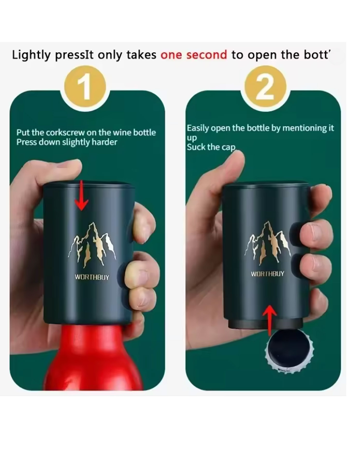 1Pcs Automatic Beer Bottle Ope - đánh giá và giá Wine Opener Electric
