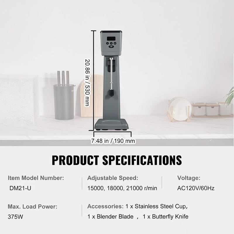 Beverage Mixing Machine, 820ml - đánh giá và giá Blender High Power