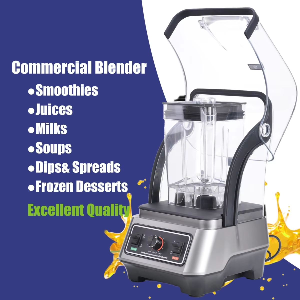 New Commercial High Power Blen - đánh giá và giá Blender High Power