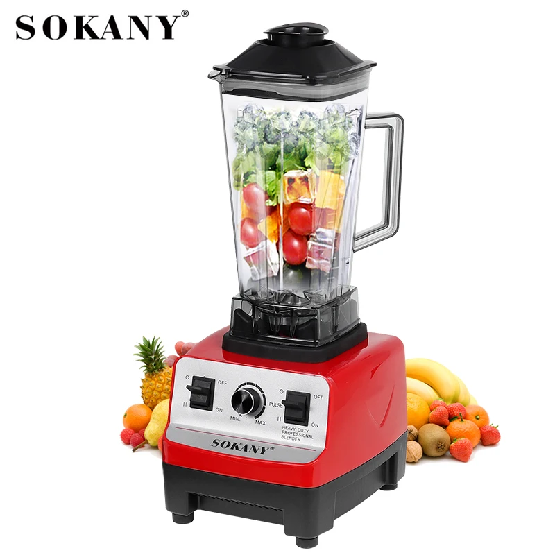 SOKANY 4500W Heavy Duty Commer - đánh giá và giá Blender High Power