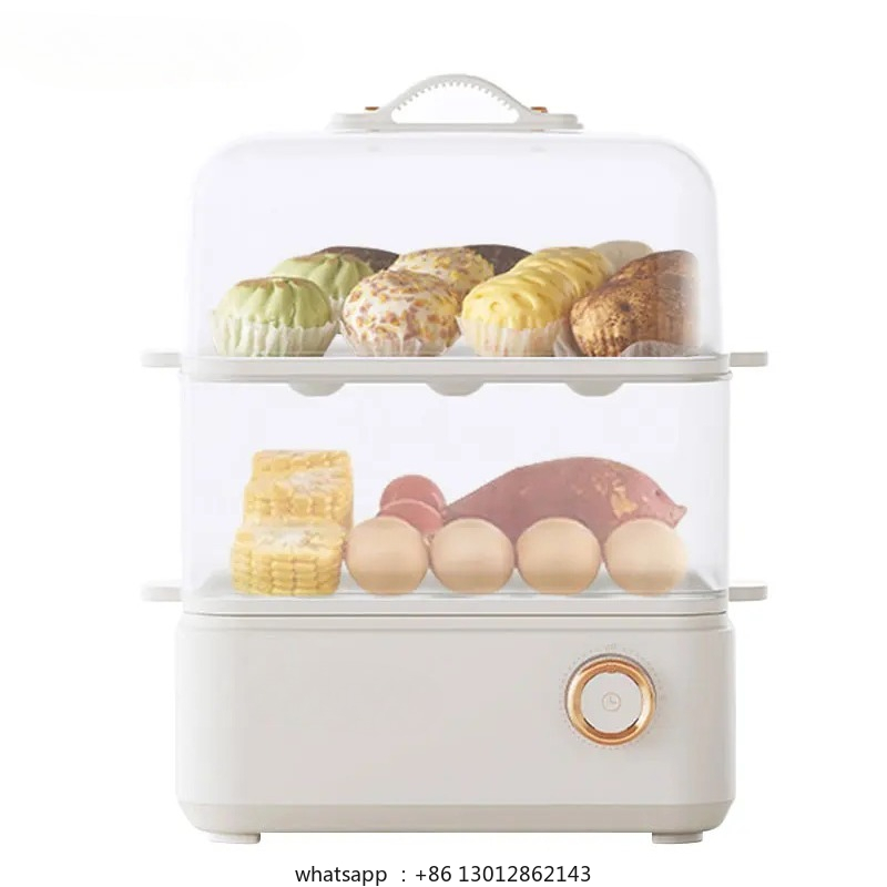 Egg Boiler Double Layers Elect - đánh giá và giá Egg Cooker Rapid